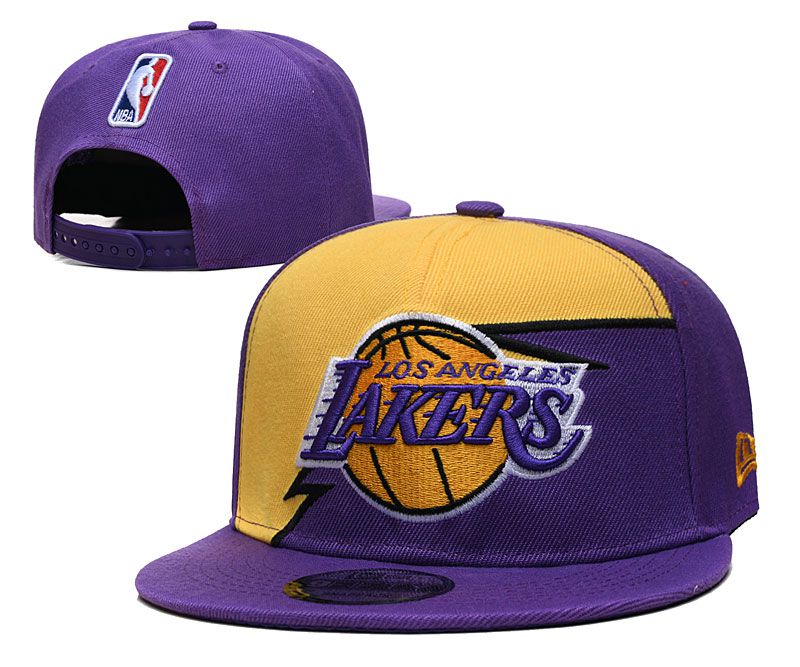 2021 NBA Los Angeles Lakers Hat GSMY926->nfl hats->Sports Caps